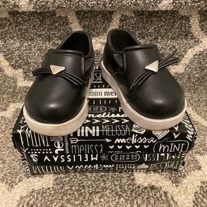 Mini Melissa - cat whisker toddler shoes size 7